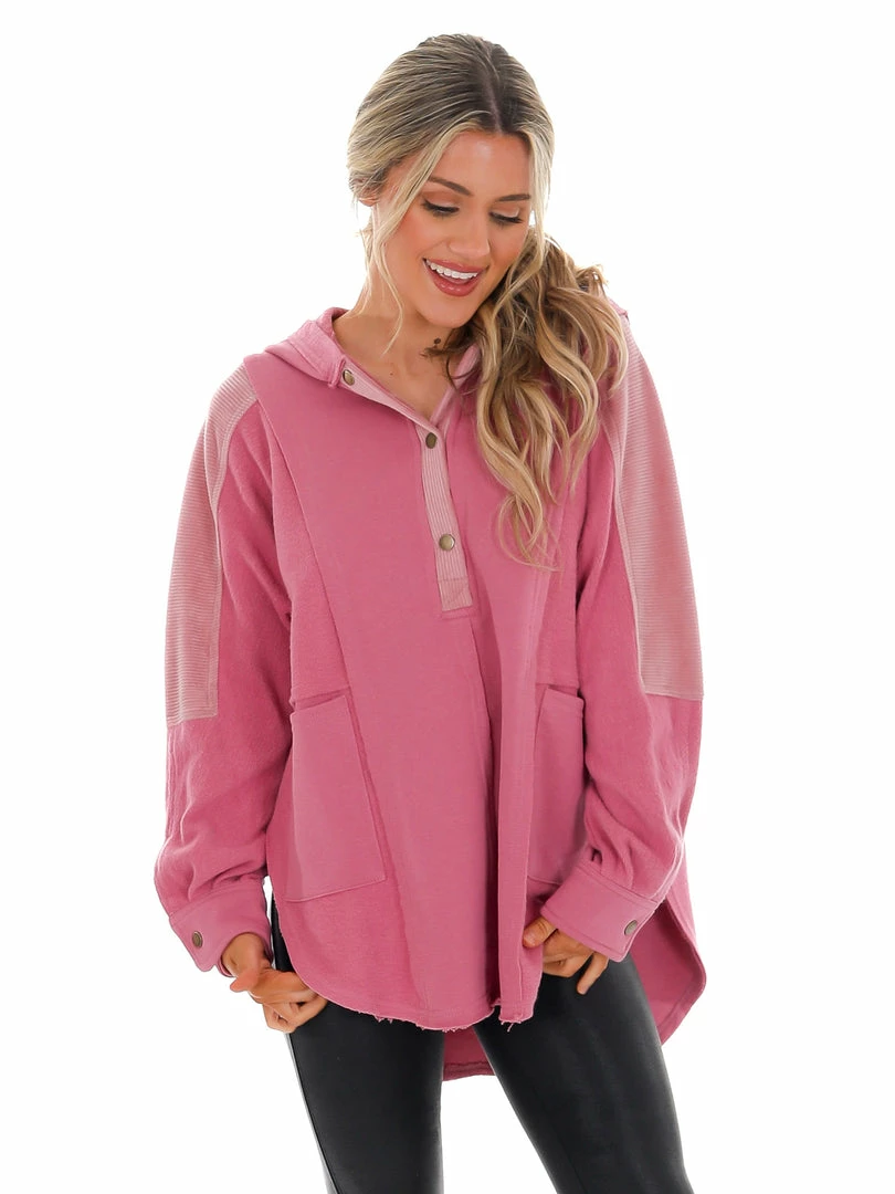 Outlet 😍 Aemi+CO Whole Heart Henley Pullover New Arrivals 👍 5 Aemi+CO Whole Heart Henley Pullover New Arrivals