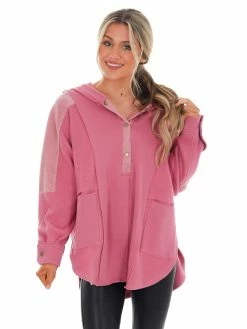 Aemi+CO Whole Heart Henley Pullover New Arrivals