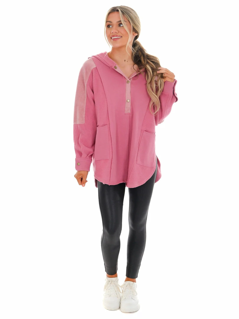 Outlet 😍 Aemi+CO Whole Heart Henley Pullover New Arrivals 👍 6 Aemi+CO Whole Heart Henley Pullover New Arrivals