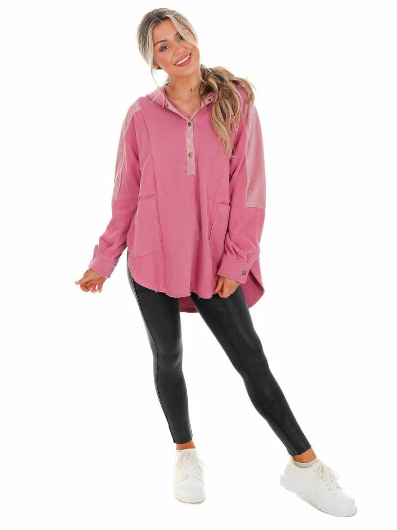 Outlet 😍 Aemi+CO Whole Heart Henley Pullover New Arrivals 👍 7 Aemi+CO Whole Heart Henley Pullover New Arrivals