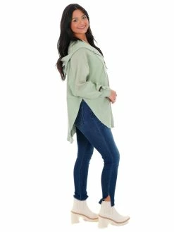 Outlet 😍 Aemi+CO Whole Heart Henley Pullover New Arrivals 👍 59 Aemi+CO Whole Heart Henley Pullover New Arrivals