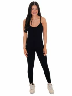 Dynamic Whole Lotta Love Ribbed Long Jumpsuit
