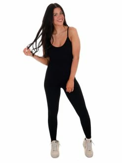 Dynamic Whole Lotta Love Ribbed Long Jumpsuit