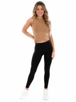 Dynamic Hard To See Cropped Muscle Tank Tops