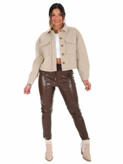 Love Tree Sale Time To Chill Woven Shacket