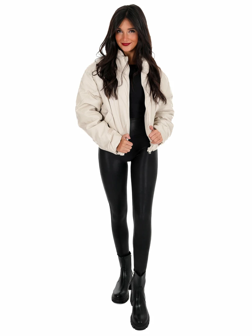 Best reviews of 👏 Love Tree Unforgettable Faux Leather Puffer Jacket December Steal Sale 👍 18 Love Tree Unforgettable Faux Leather Puffer Jacket December Steal Sale