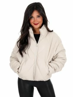 Best reviews of 👏 Love Tree Unforgettable Faux Leather Puffer Jacket December Steal Sale 👍 53 Love Tree Unforgettable Faux Leather Puffer Jacket December Steal Sale