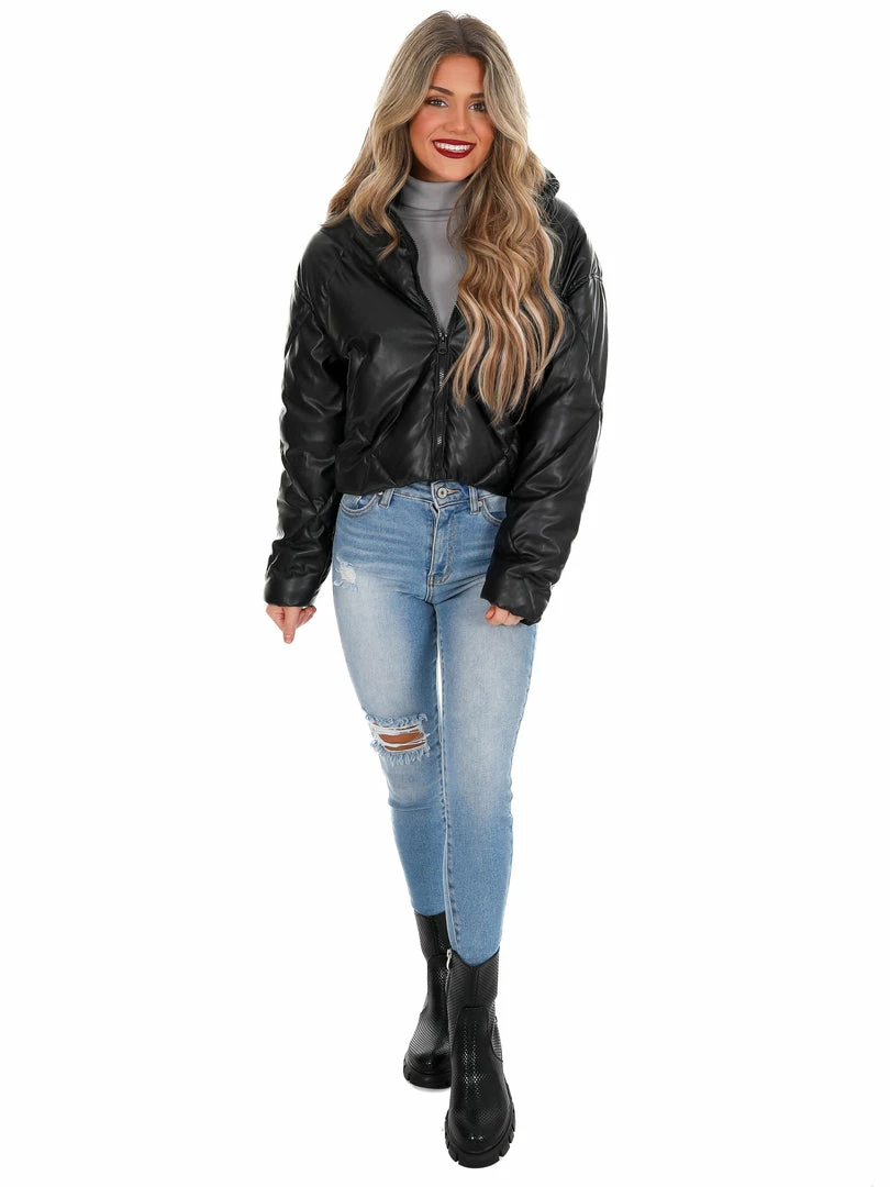 Best reviews of 👏 Love Tree Unforgettable Faux Leather Puffer Jacket December Steal Sale 👍 31 Love Tree Unforgettable Faux Leather Puffer Jacket December Steal Sale