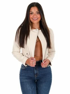 Love Tree Feeling Good Moto Leather Jacket