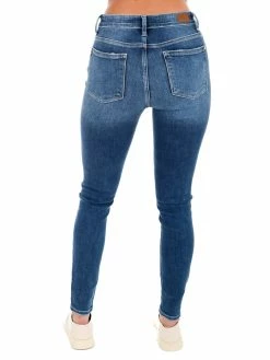 Judy Blue High Rise Button Fly Skinny Plus