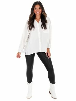 Coupon ๐ Day + Moon Tops Like It Is Studded Cuff Top ๐ 22 Day + Moon Tops Like It Is Studded Cuff Top