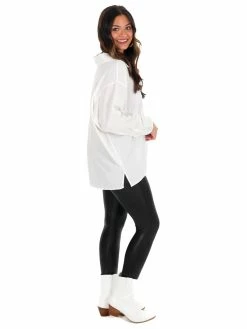 Coupon ๐ Day + Moon Tops Like It Is Studded Cuff Top ๐ 26 Day + Moon Tops Like It Is Studded Cuff Top