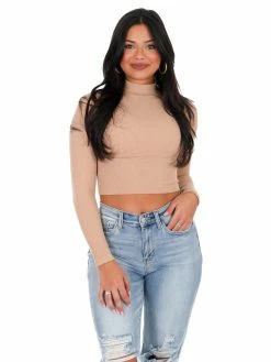 Dynamic Getting Into Highneck Top Tops