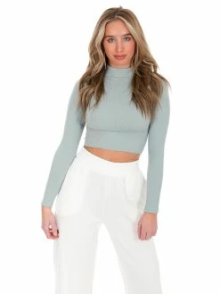 Dynamic Getting Into Highneck Top Tops