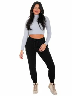 Dynamic Getting Into Highneck Top Tops