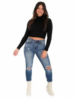 Dynamic Getting Into Highneck Top Tops