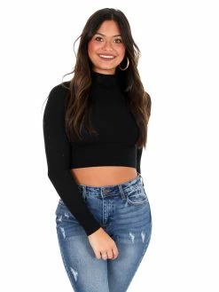 Dynamic Getting Into Highneck Top Tops