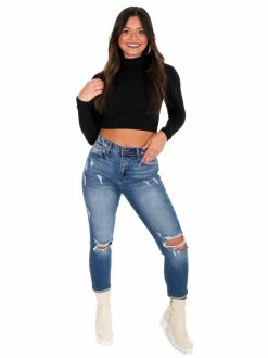 Dynamic Getting Into Highneck Top Tops