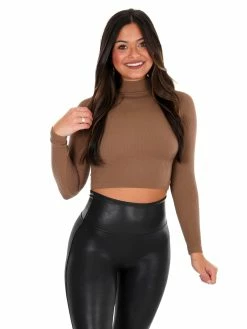 Dynamic Getting Into Highneck Top Tops