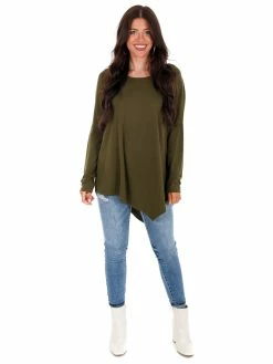 Umgee Pictures Of You Asymmetrical Top Tops
