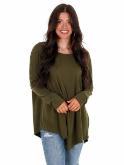 Umgee Pictures Of You Asymmetrical Top Tops