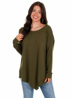Umgee Pictures Of You Asymmetrical Top Tops