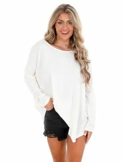 Umgee Pictures Of You Asymmetrical Top Tops