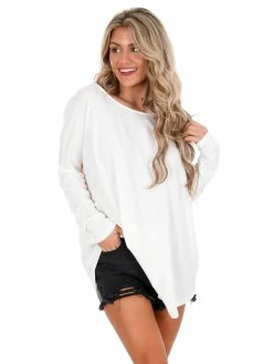 Umgee Pictures Of You Asymmetrical Top Tops