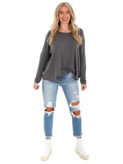 Umgee Pictures Of You Asymmetrical Top Tops