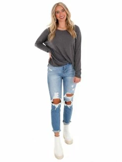 Umgee Pictures Of You Asymmetrical Top Tops