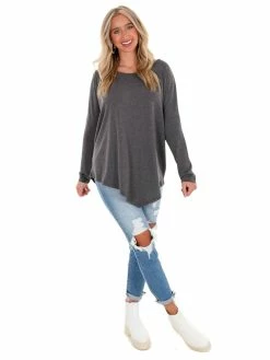Umgee Pictures Of You Asymmetrical Top Tops