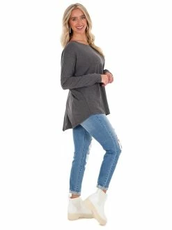 Umgee Pictures Of You Asymmetrical Top Tops