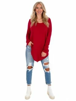 Umgee Pictures Of You Asymmetrical Top Tops