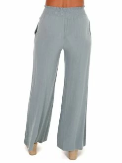 Allie Rose Bottoms Like The Weather Wide Leg Pants