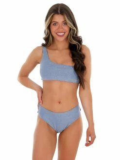 Sunday Brunch Sale Salty Air Sky Blue Two Piece Swimsuit