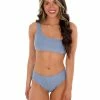 Sunday Brunch Sale Salty Air Sky Blue Two Piece Swimsuit