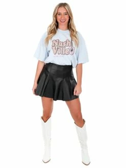 Bacon Lettuce Tomato Nashville Oversized Graphic Tee T-Shirts