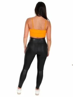 Better Be Cheerleader Front Cross Crop Top