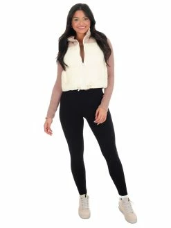 Beivy Beside You Two Tone Puffer Vest JB Fit