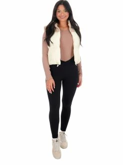 Outlet 🛒 Beivy Beside You Two Tone Puffer Vest JB Fit ❤️ 32 Beivy Beside You Two Tone Puffer Vest JB Fit