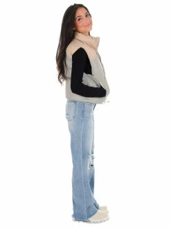 Outlet 🛒 Beivy Beside You Two Tone Puffer Vest JB Fit ❤️ 49 Beivy Beside You Two Tone Puffer Vest JB Fit