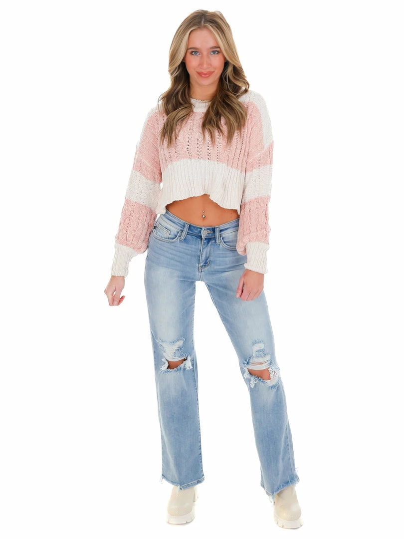 Best Sale 🔥 Beivy Ask For You Cropped Knit Sweater ⌛ 4 Beivy Ask For You Cropped Knit Sweater