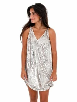 Buddylove Cleo Calico Party Dress Dresses