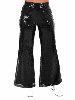 Main Strip Still Shining Sequin Wide Leg Pants
