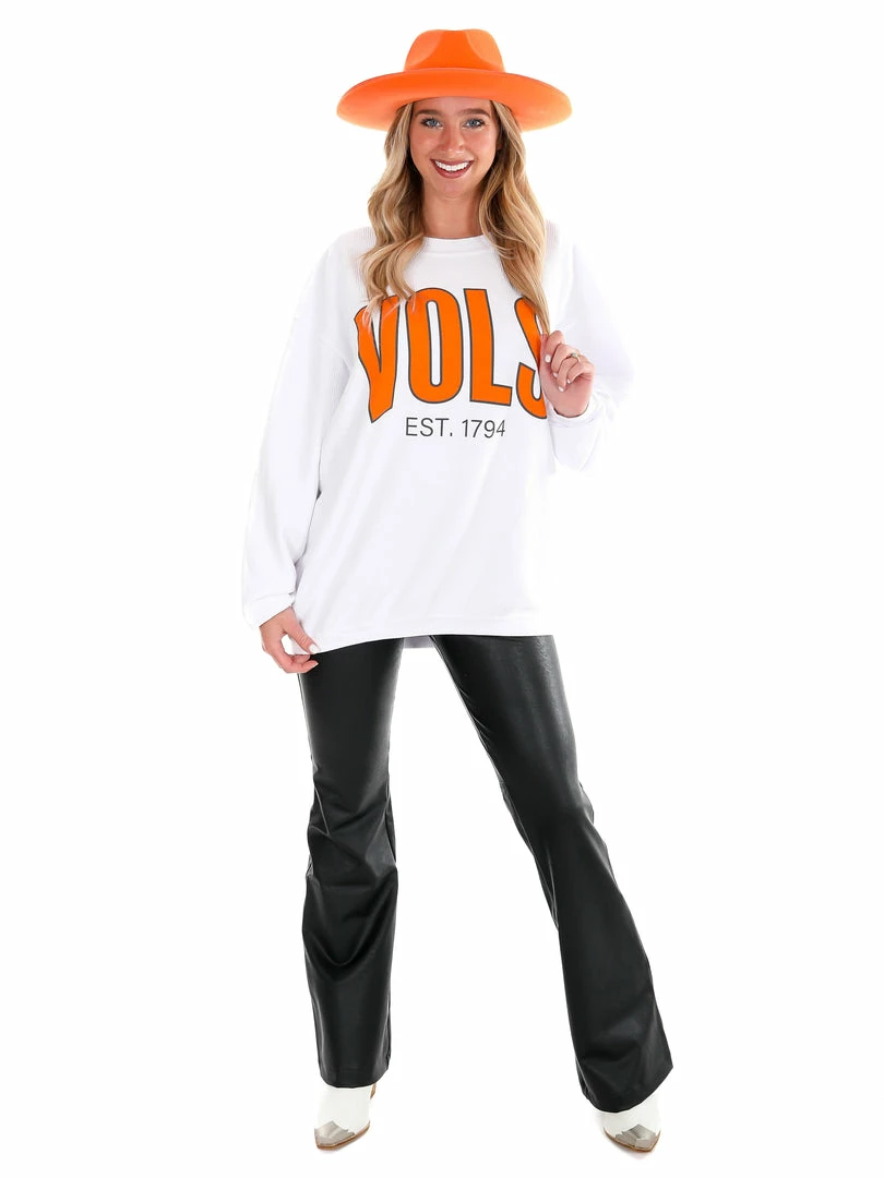 Top 10 🧨 Charlie Southern Graphic Tees Vols TN Collegiate Corded Crew Pullover 🤩 2 Charlie Southern Graphic Tees Vols TN Collegiate Corded Crew Pullover