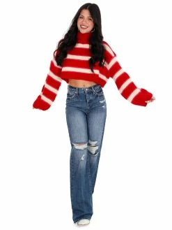 Cloud Ten This Love Cropped Turtleneck Sweater