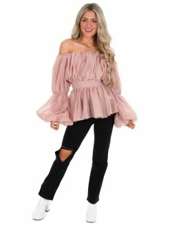 Cloud Ten Family Affair Ruffle Top Tops