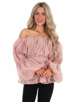 Cloud Ten Family Affair Ruffle Top Tops