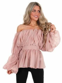 Cloud Ten Family Affair Ruffle Top Tops