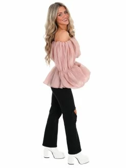 Cloud Ten Family Affair Ruffle Top Tops